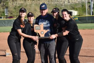 Masoner’s grand slam propels University High to its first-ever OVAC softball title over John Marshall, 5-1